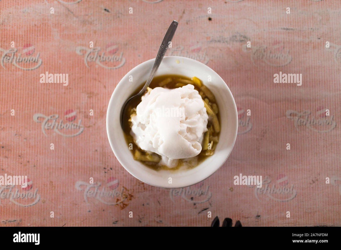 Insalata di frutta indonesiana Foto Stock
