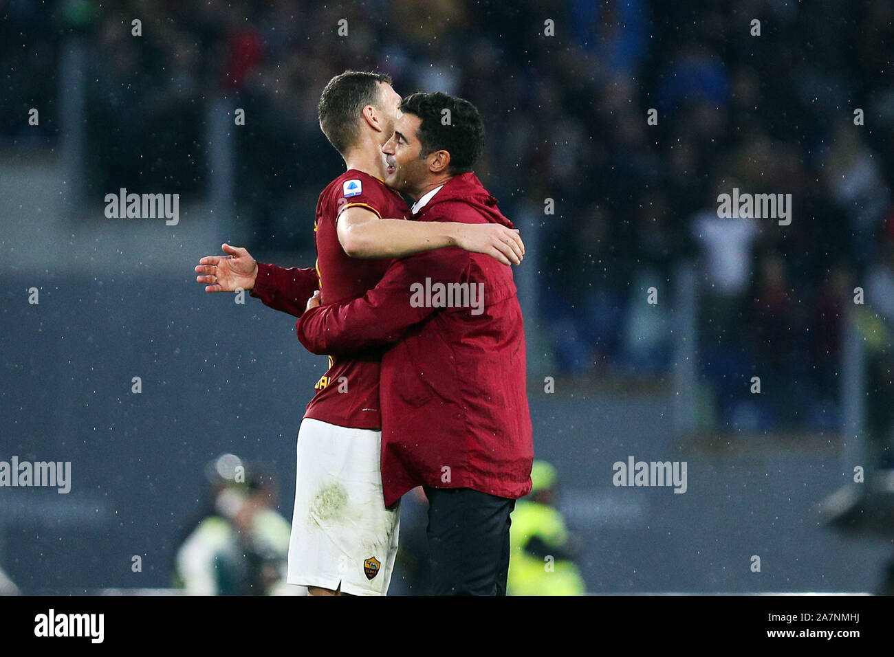 Durante il campionato italiano di Serie A partita di calcio tra la Roma e SSC Napoli il 2 novembre 2019 presso lo Stadio Olimpico di Roma, Italia - (foto di Federico Proietti/ESPA-immagini) Foto Stock