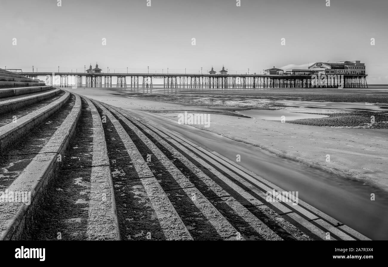 North Pier di Blackpool Regno Unito Foto Stock