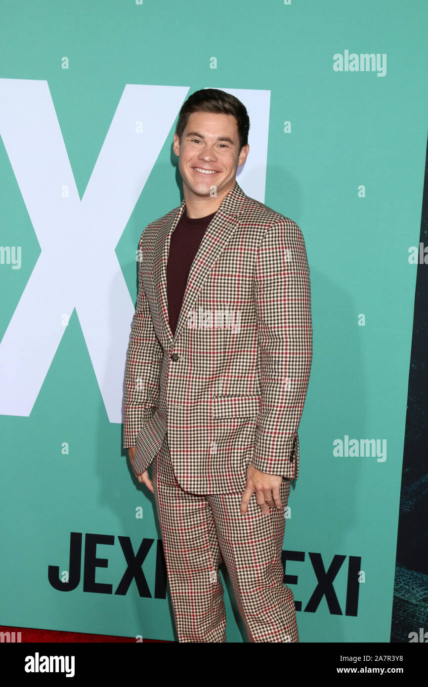 "Jexi' Premiere al Bruin Theatre il 3 ottobre 2019 a Westwood, CA dotata di: Adam DeVine dove: Westwood, California, Stati Uniti quando: 04 Ott 2019 Credit: Nicky Nelson/WENN.com Foto Stock