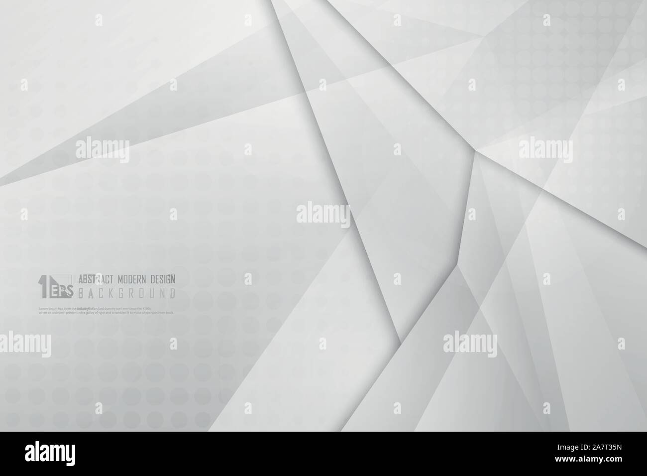 Grigio astratto tech design halftone background. Decorare per inserzione, poster, d'arte e progettazione del modello, coperchio, relazione annuale. illustrazione eps vettoriali Illustrazione Vettoriale