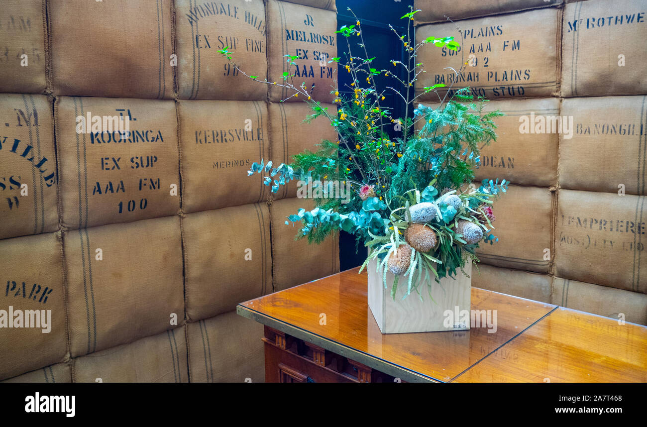 National Wool Museum Geelong Victoria Australia. Foto Stock