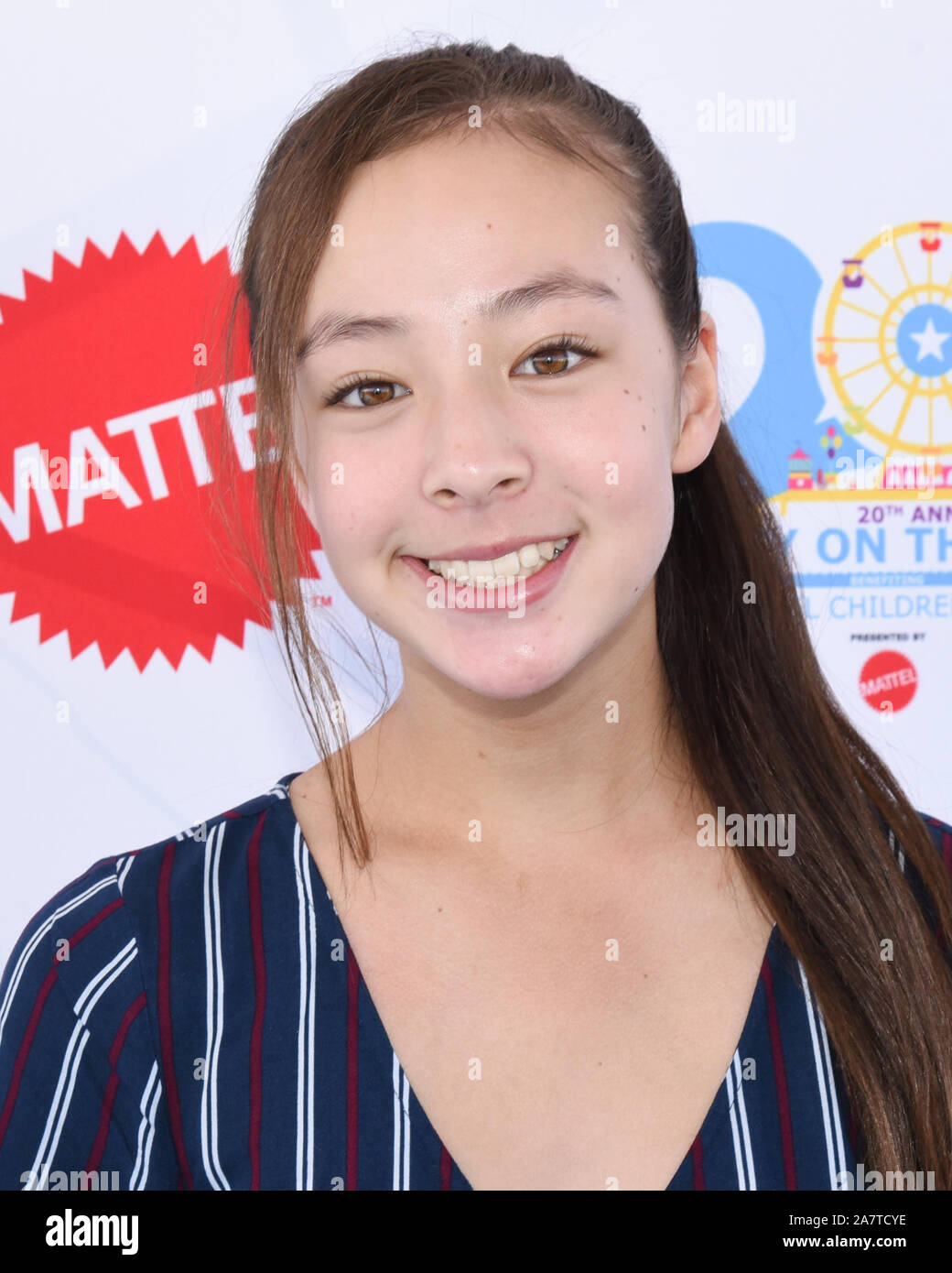 03 Novembre 2019 - Santa Monica, California - Aubrey Anderson-Emmons. UCLA Mattel ospedale per bambini il ventesimo festa annuale sul molo tenutasi a Santa Monica Pier. Photo credit: Billy Bennight/AdMedia /MediaPunch Foto Stock