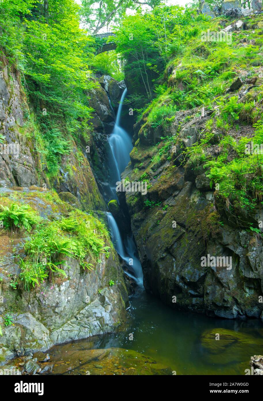 Aira Force cascata Foto Stock