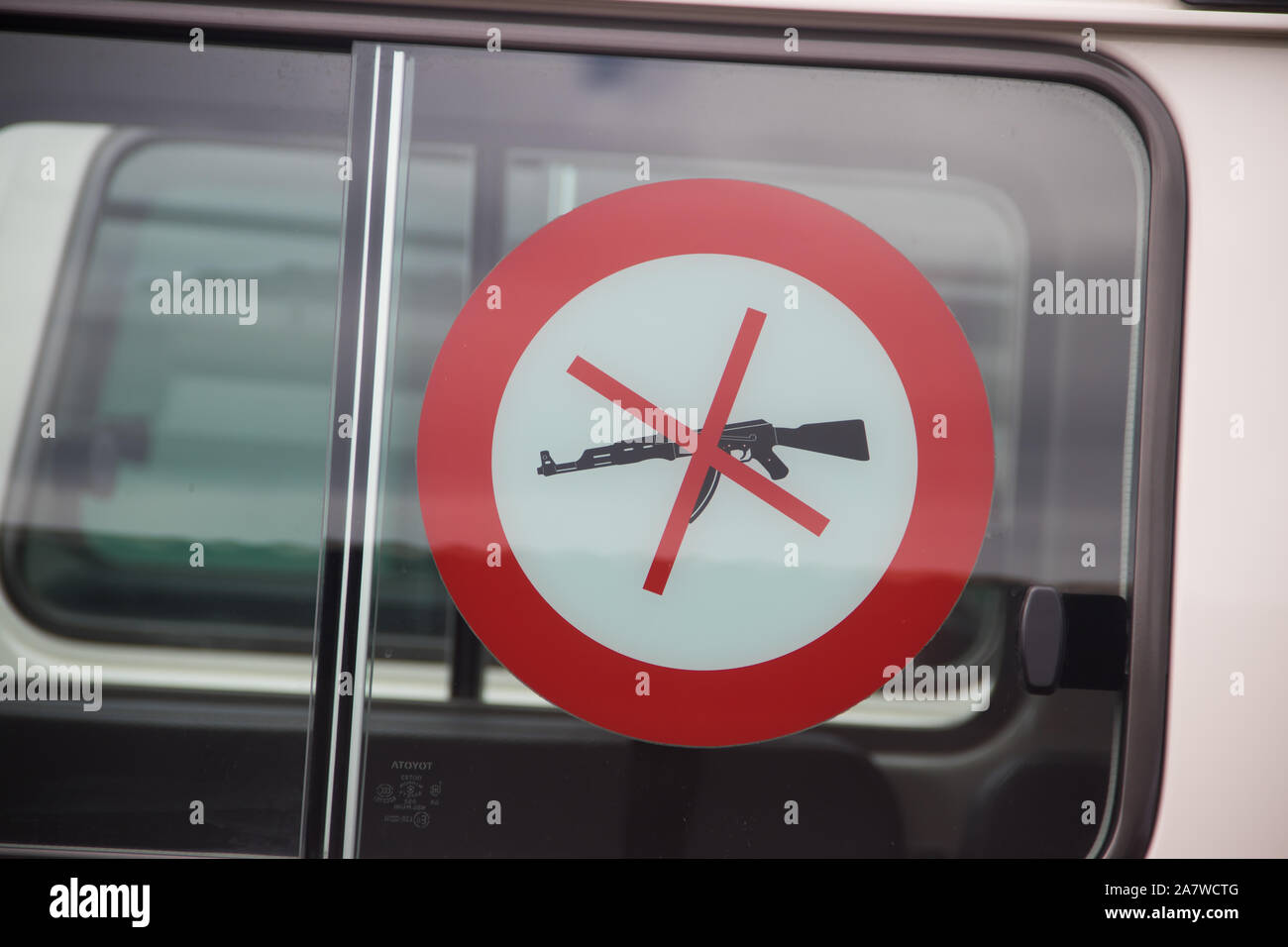 Nessuna politica di pistole e delle regole per i lavoratori umanitari, imparzialità e neutralità Foto Stock