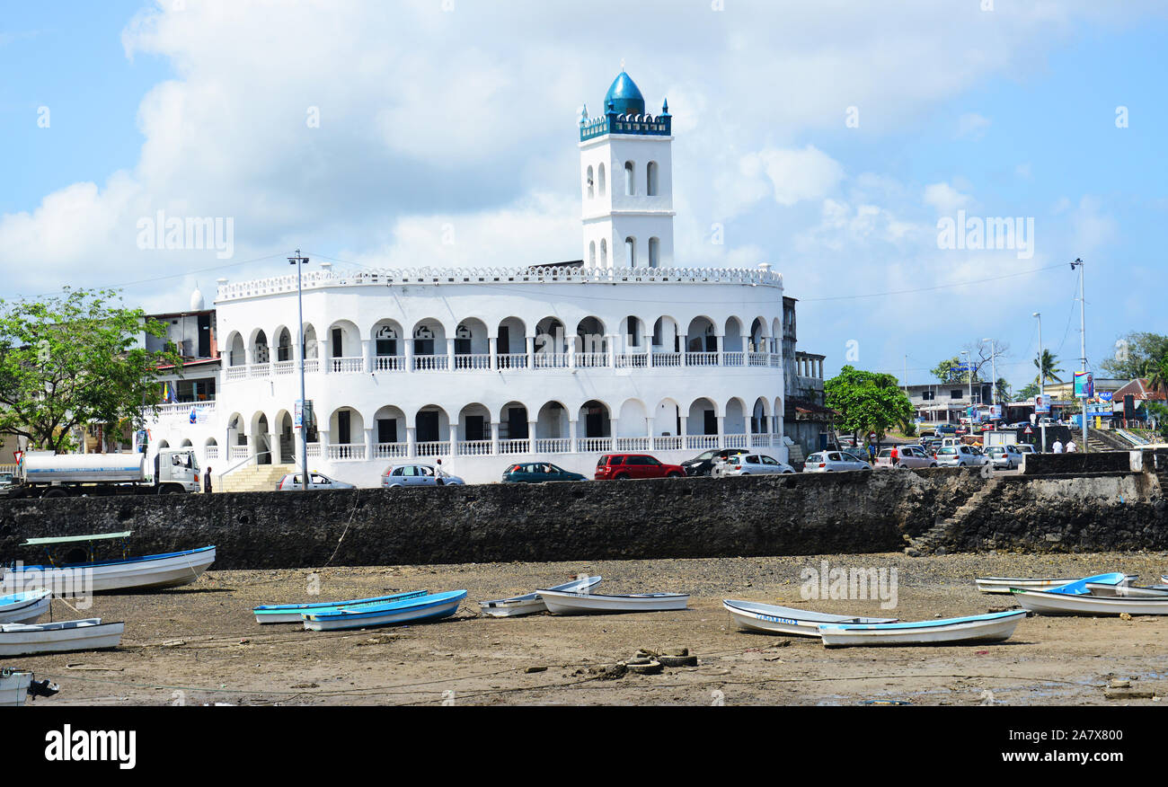 La Grande Moschea Du Vendredi a Moroni, Comors. Foto Stock