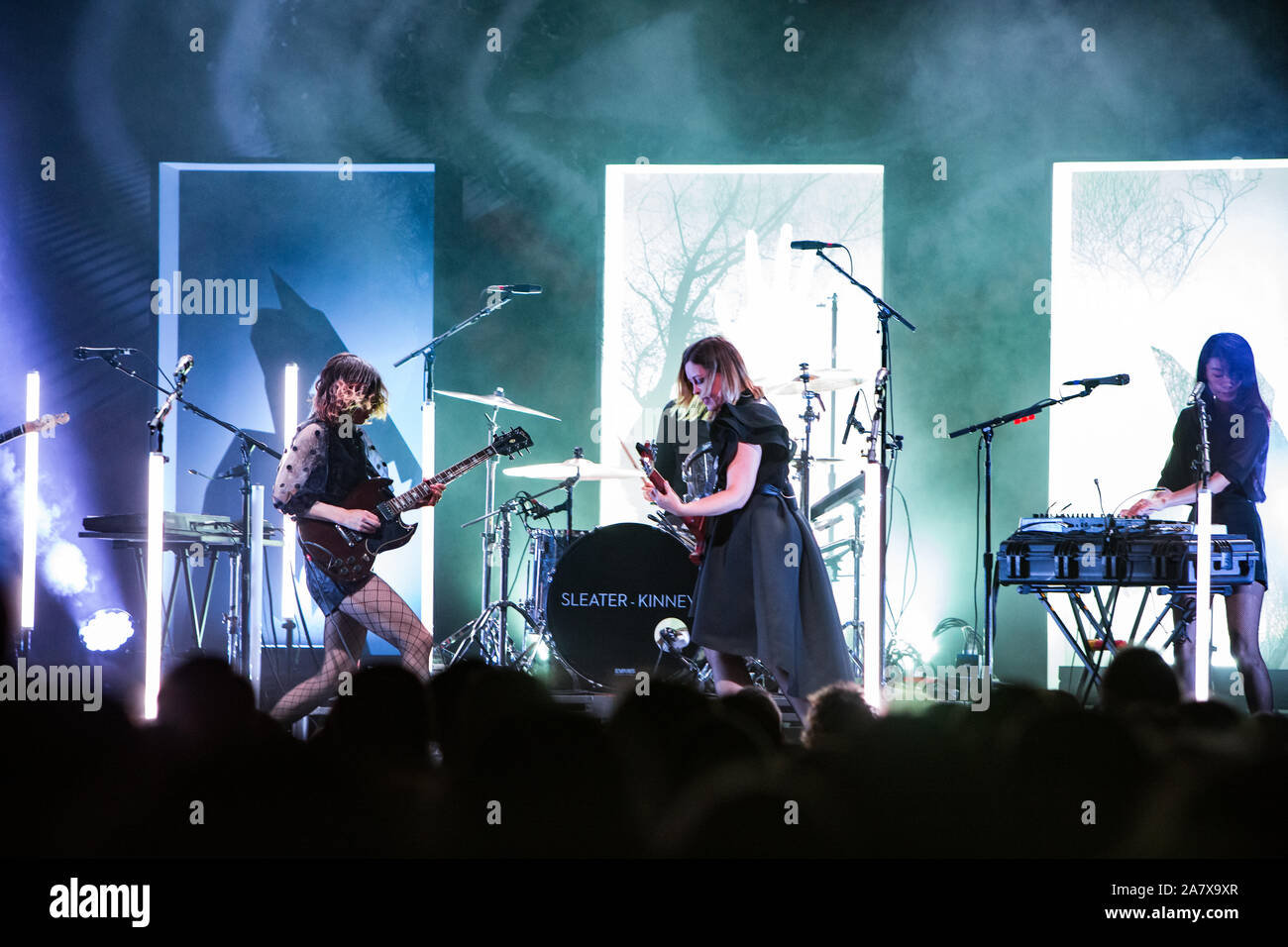 SLEATER-KINNEY eseguire al nightclub ribelle A TORONTO IN CANADA Foto Stock