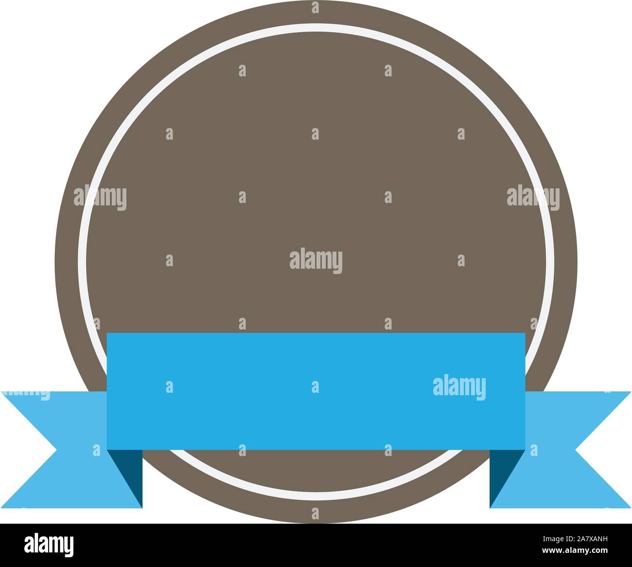 Striscioni ed etichette su sfondo bianco. stile piatto. Banner ed etichette icona per il tuo sito web design, logo, app, UI. Banner segno. Etichette simbolo. Illustrazione Vettoriale