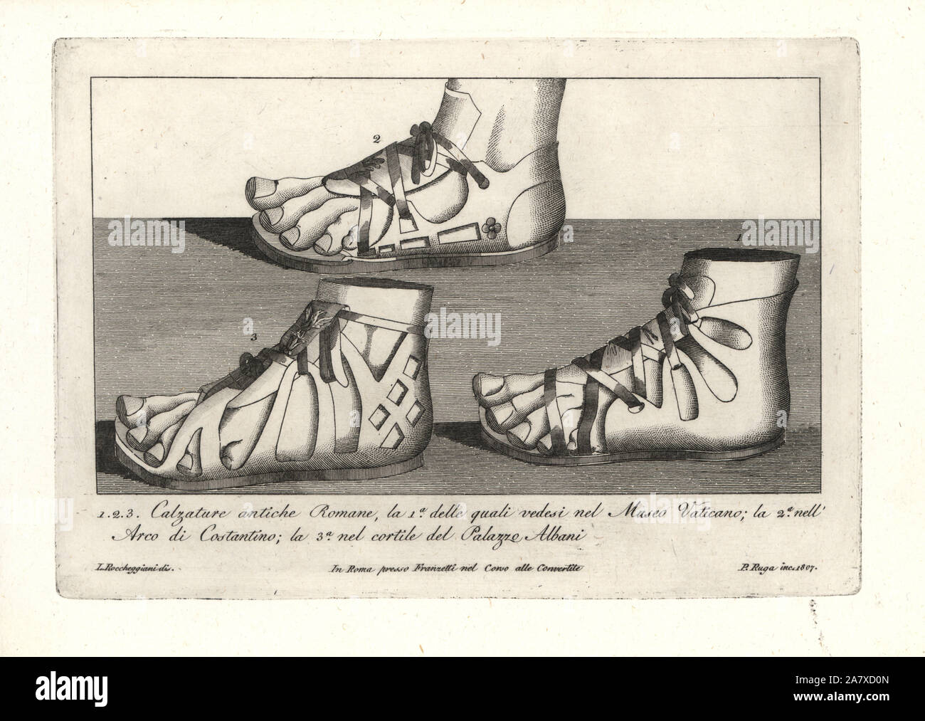 Ancient roman footwear immagini e fotografie stock ad alta risoluzione -  Alamy