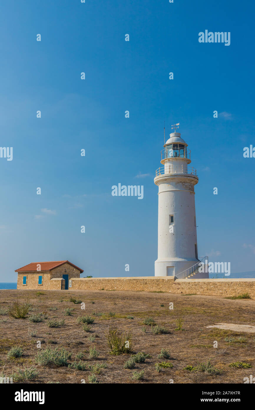 Una tipica vista in Paphos in Cipro Foto Stock