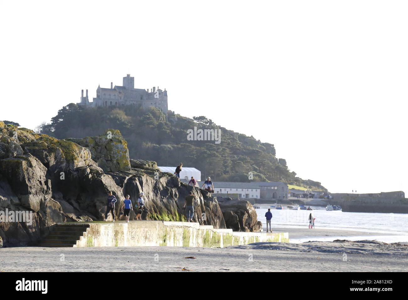 St Michael's Mount, Cornwall Foto Stock