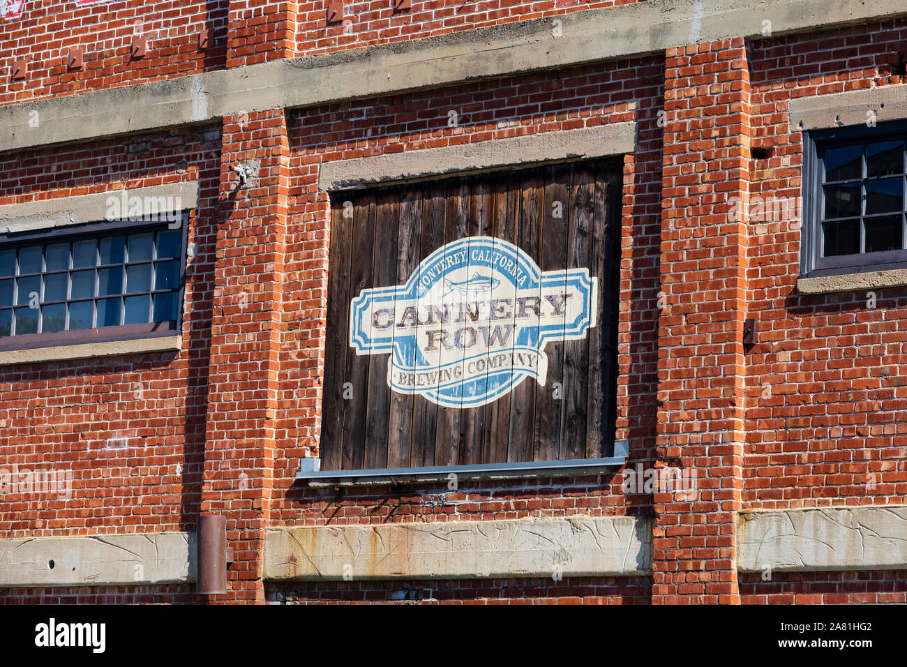 Cannery Row Brewing Company, Monterey, California, Stati Uniti d'America. Foto Stock