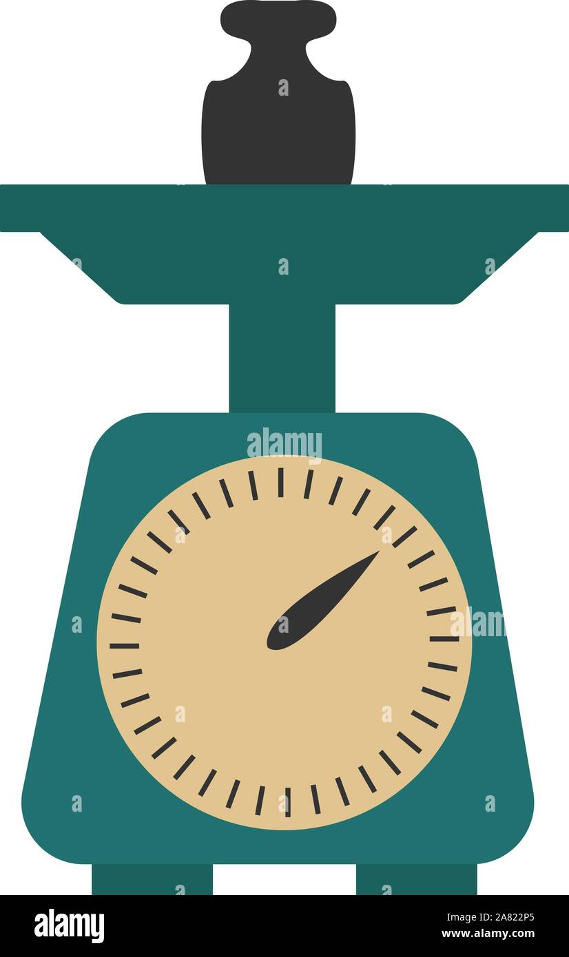 Peso, illustrazione, vettore su sfondo bianco. Illustrazione Vettoriale