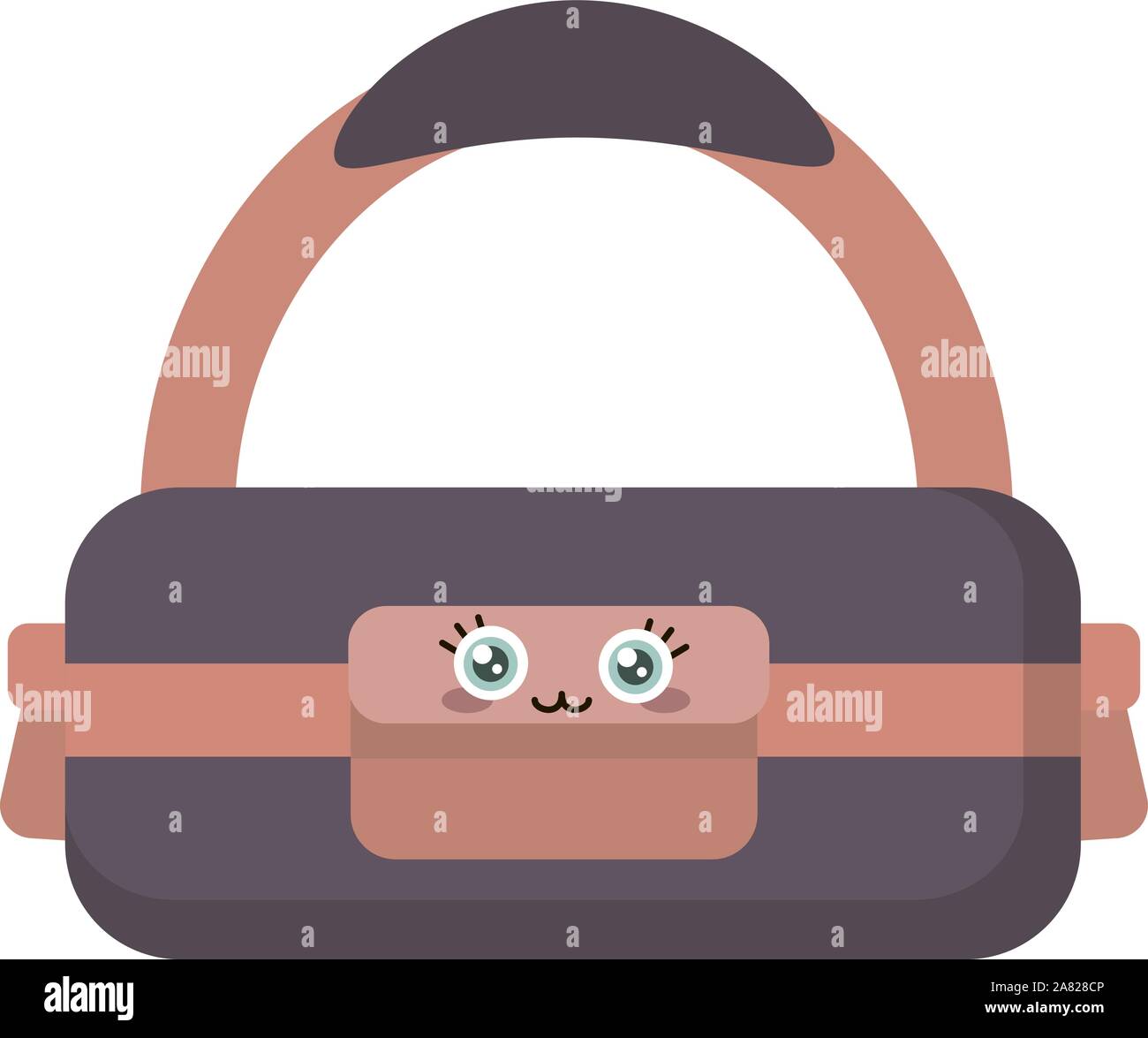 Sacca sportiva, illustrazione vettore su sfondo bianco. Illustrazione Vettoriale