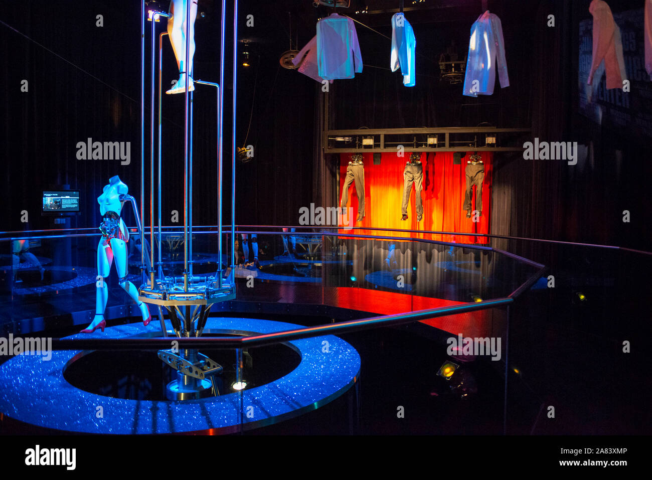 Jim Merlano il teatro meccanico, Swarovski Kristallwelten, Wattens, Innsbruck in Tirolo, Austria Foto Stock