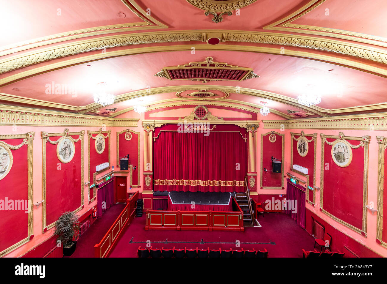 Savoy Theatre, Monmouth un grado 11 elencati venue votato 2019 Teatro dell'anno in gallese Ospitalità Awards Foto Stock