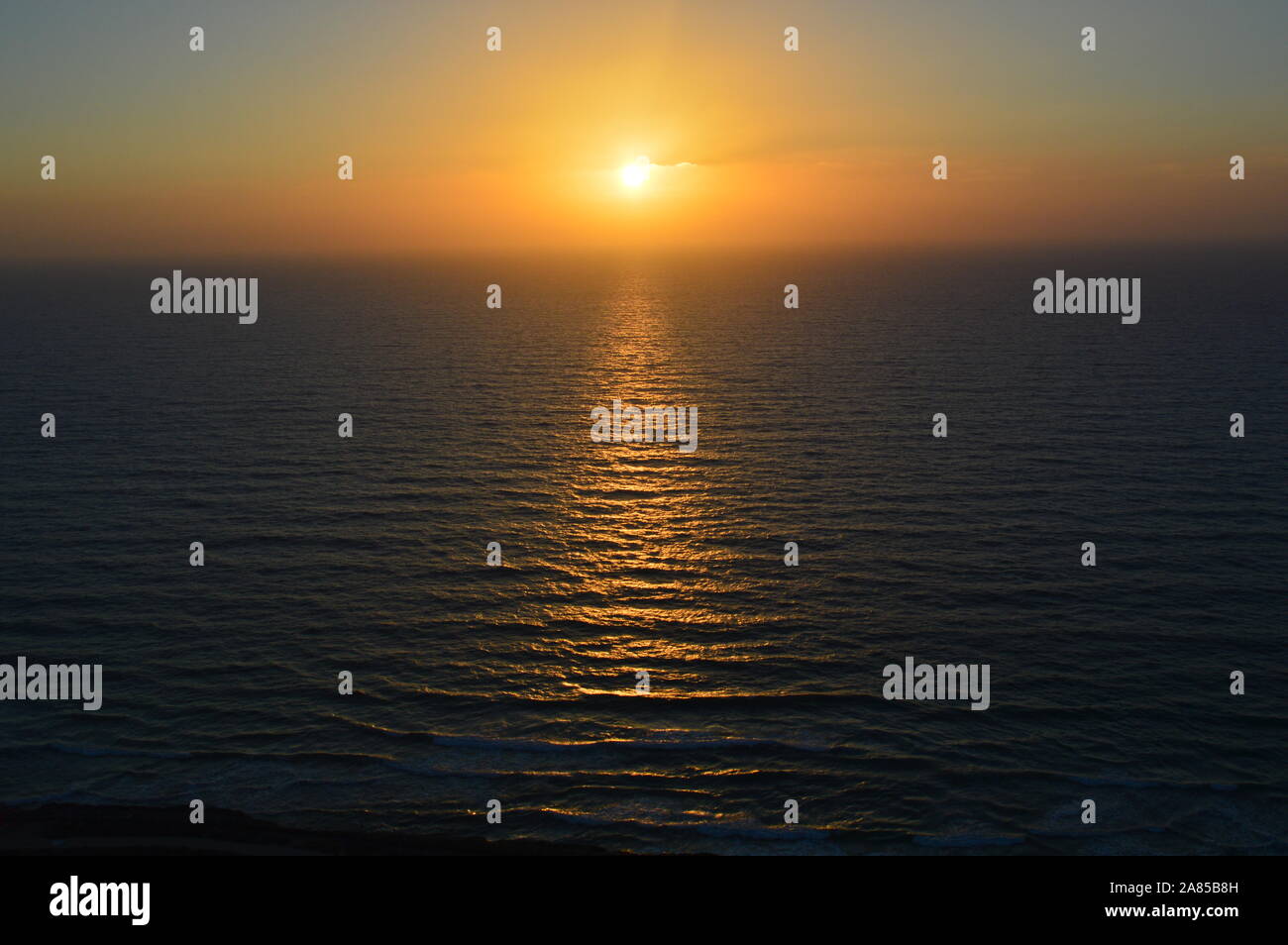 Tramonto in Israele Foto Stock