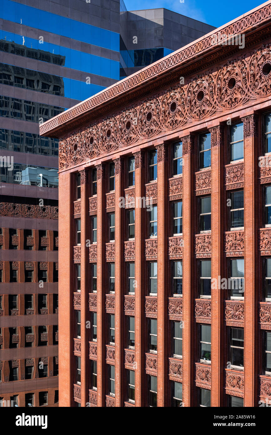 Wainwright edificio progettato da Louis Sullivan Foto Stock