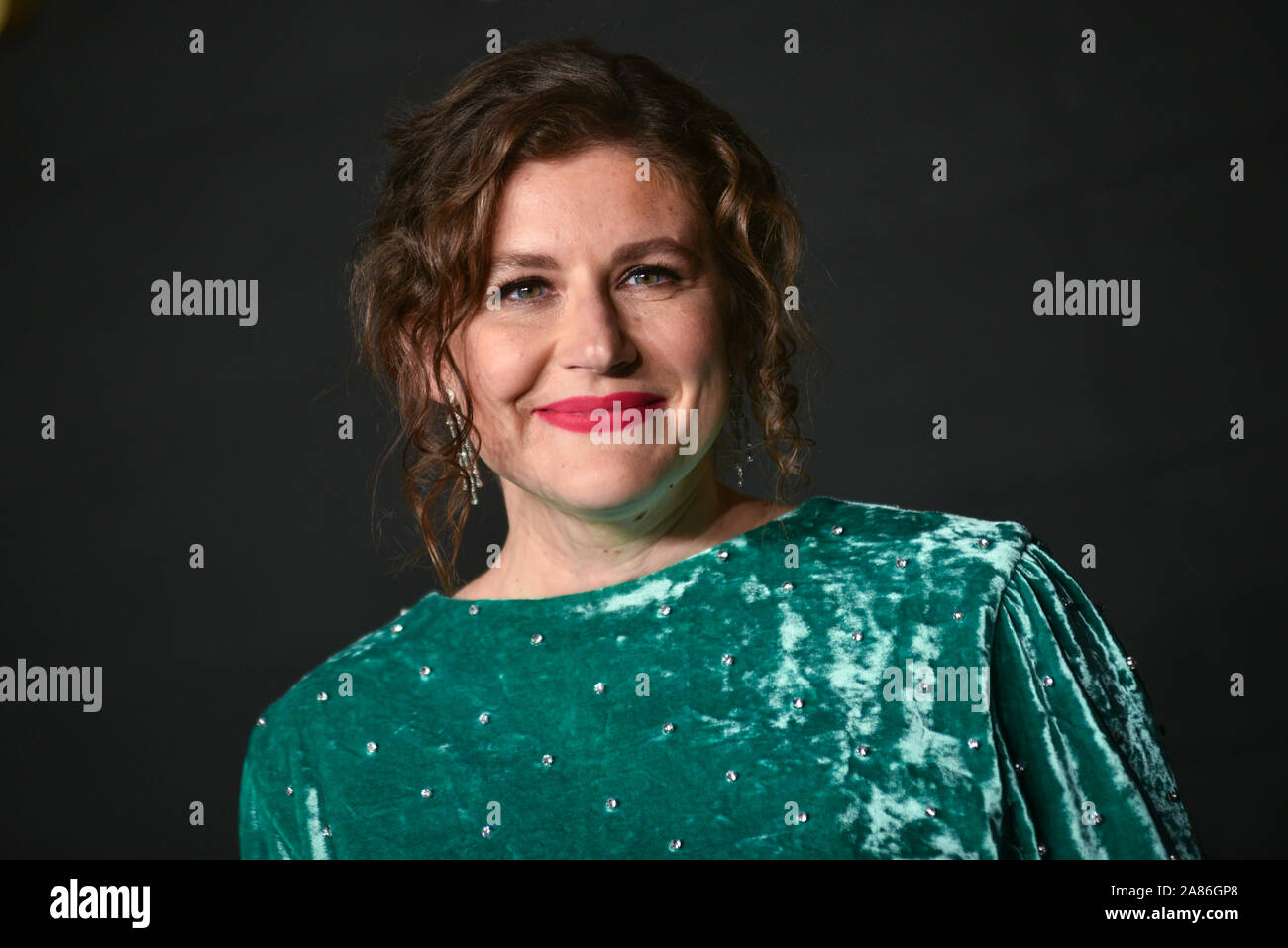 Alena Smith - 'Dickinson' spettacolo TV Premiere, arrivi, St. Ann's Warehouse, New York, Stati Uniti d'America - 17 Ott 2019 Foto Stock