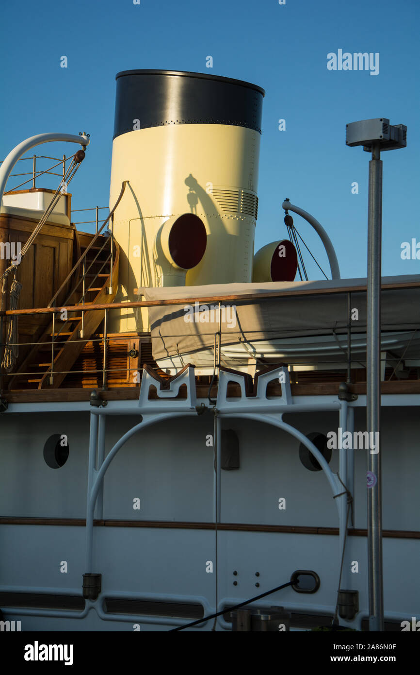 Olbia sardegna, 19 agosto 2019 : ALICIA YACHT VINTAGE yacht costruito nel 1930 Foto Stock