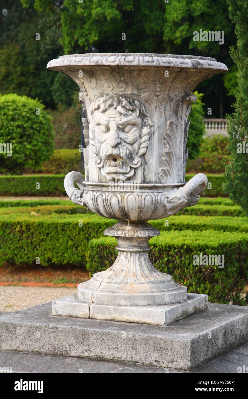 Decorazione nel Parco Indipendenza, Ipiranga, São Paulo, Brasile Foto Stock