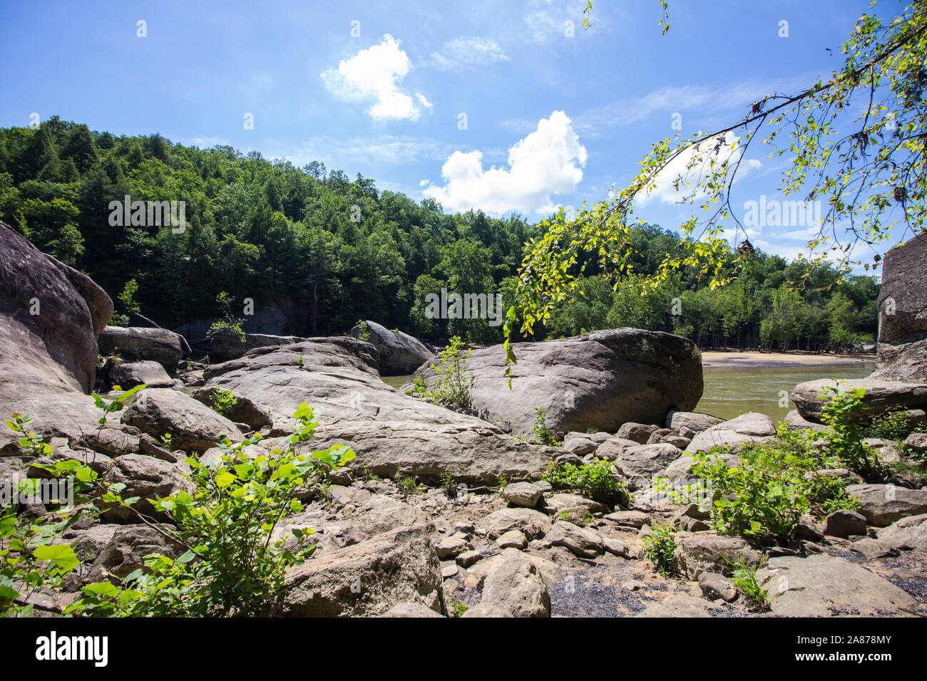 Cumberland Falls State Park, Kentucky Foto Stock