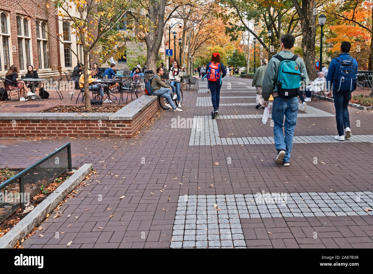 La University of Pennsylvania ,Philadelphia, Pennsylvania, STATI UNITI D'AMERICA Foto Stock