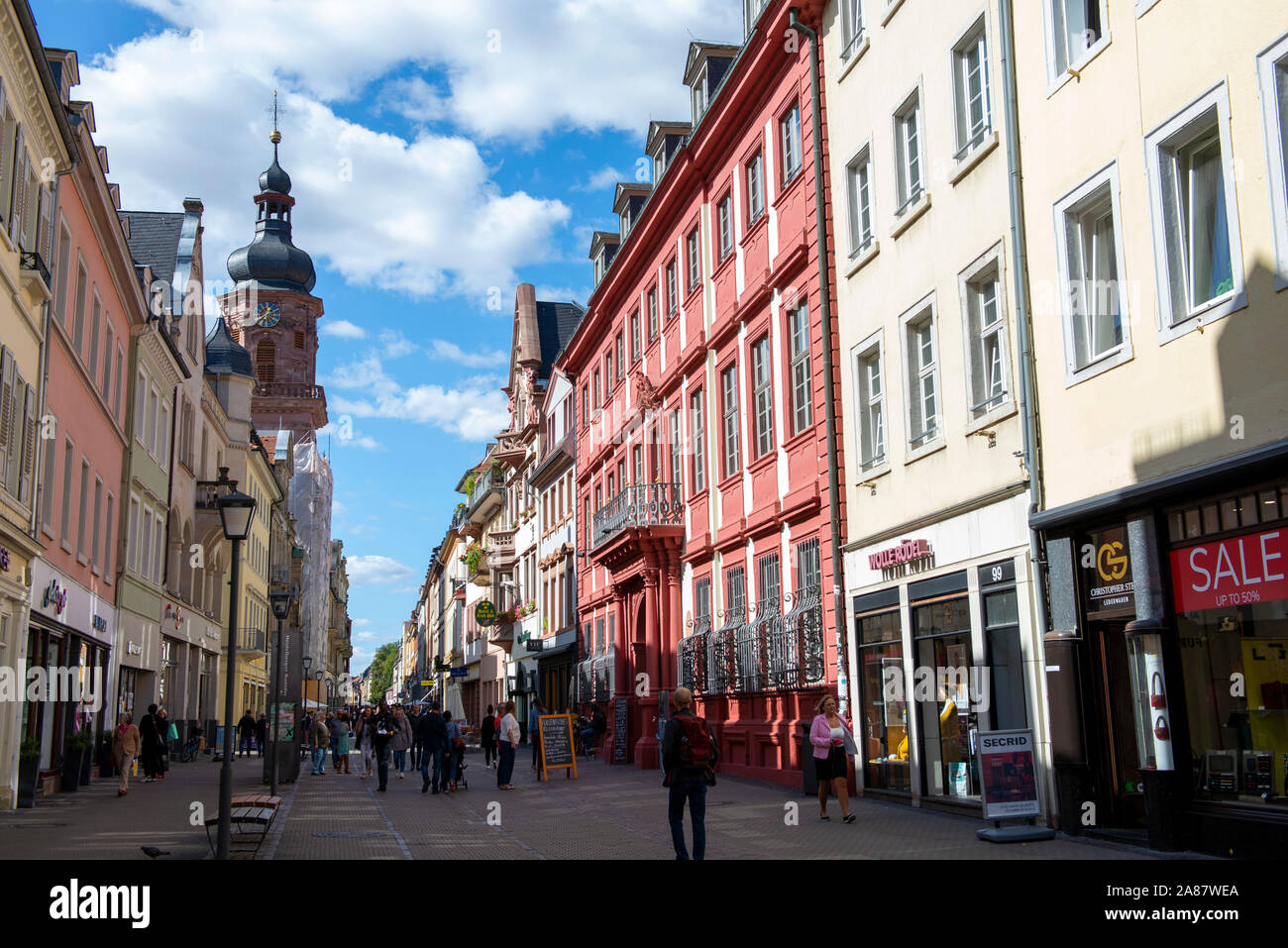 Kurpfälzisches Museum di Heidelberg, Germania sud-occidentale Europa UE Foto Stock