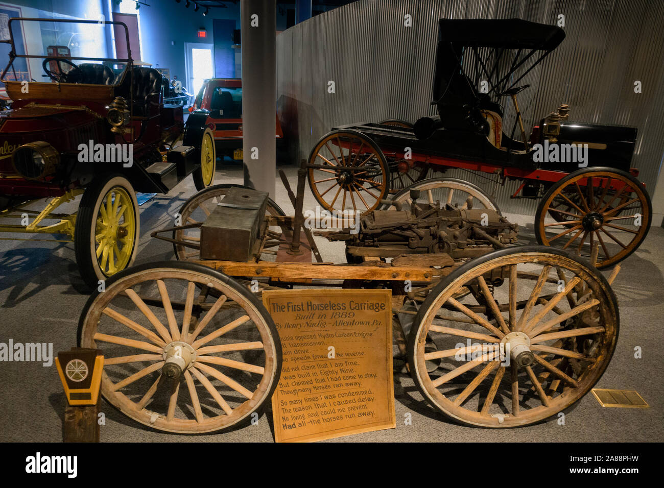 America su ruote museum Allentown Pennsylvania Foto Stock