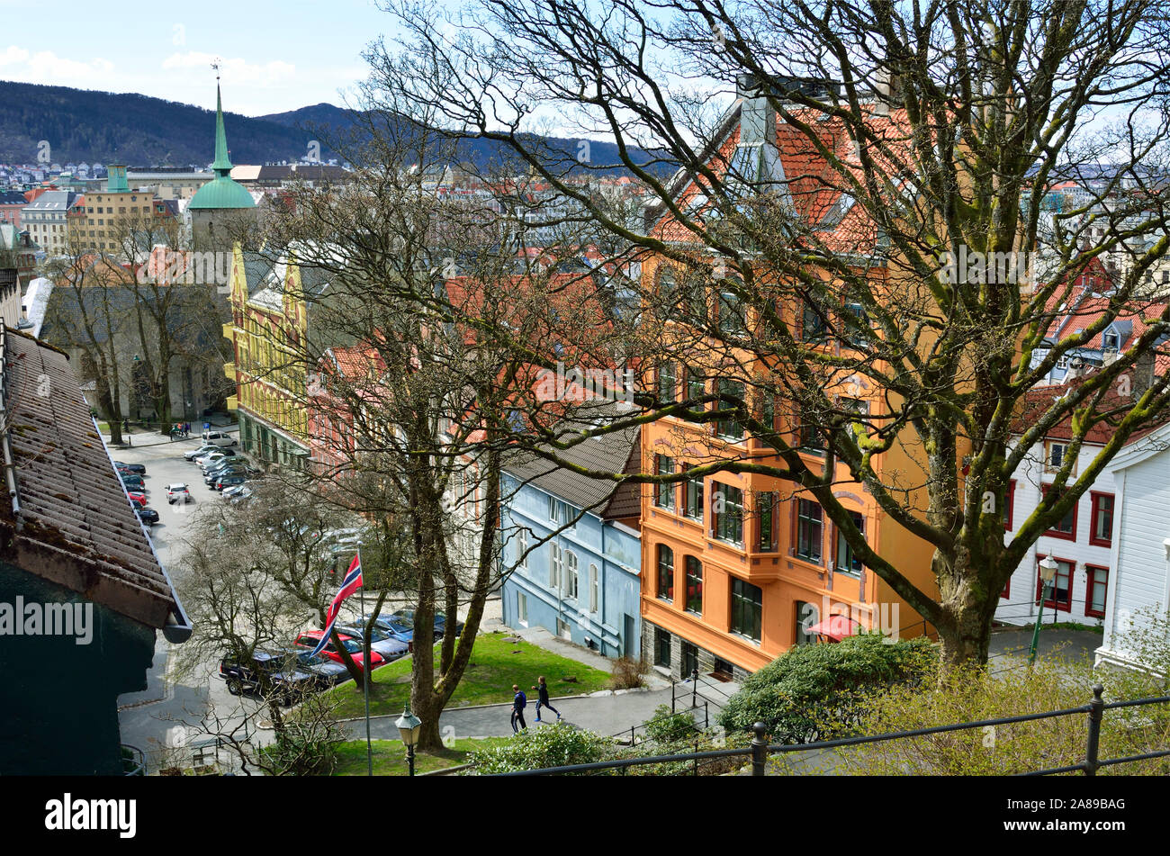 Bergen. Norvegia Foto Stock