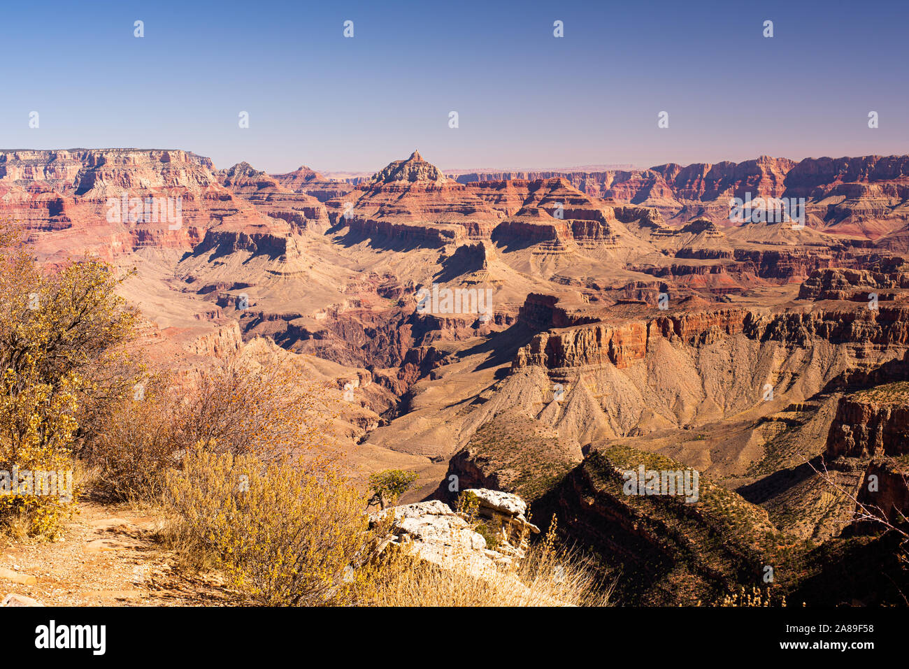 Grand Canyon Arizona molteplici punti di vista ad alta risoluzione. Foto Stock