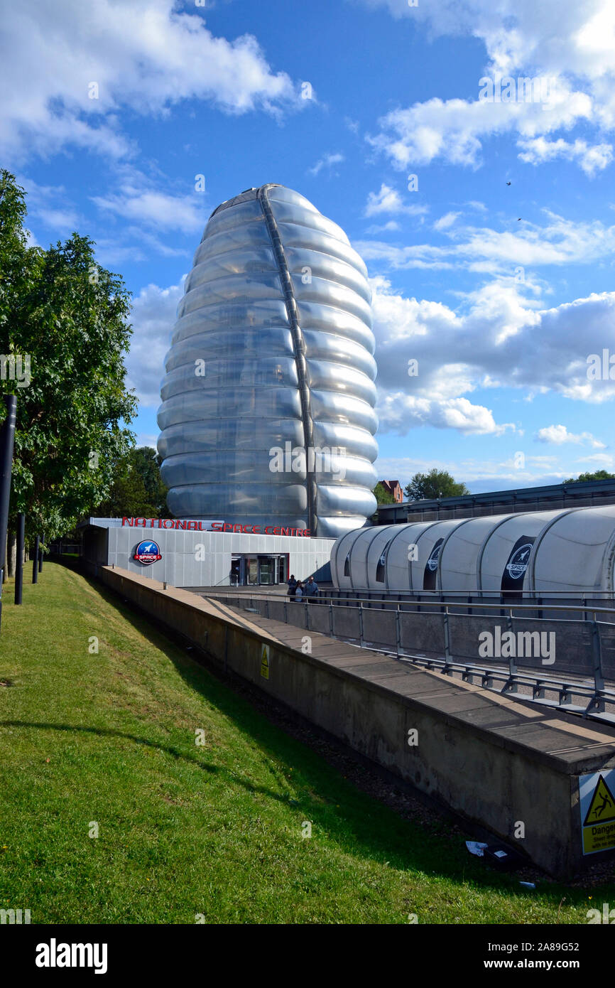 Il Centro Spaziale Nazionale, Leicester, Leicestershire, Regno Unito Foto Stock