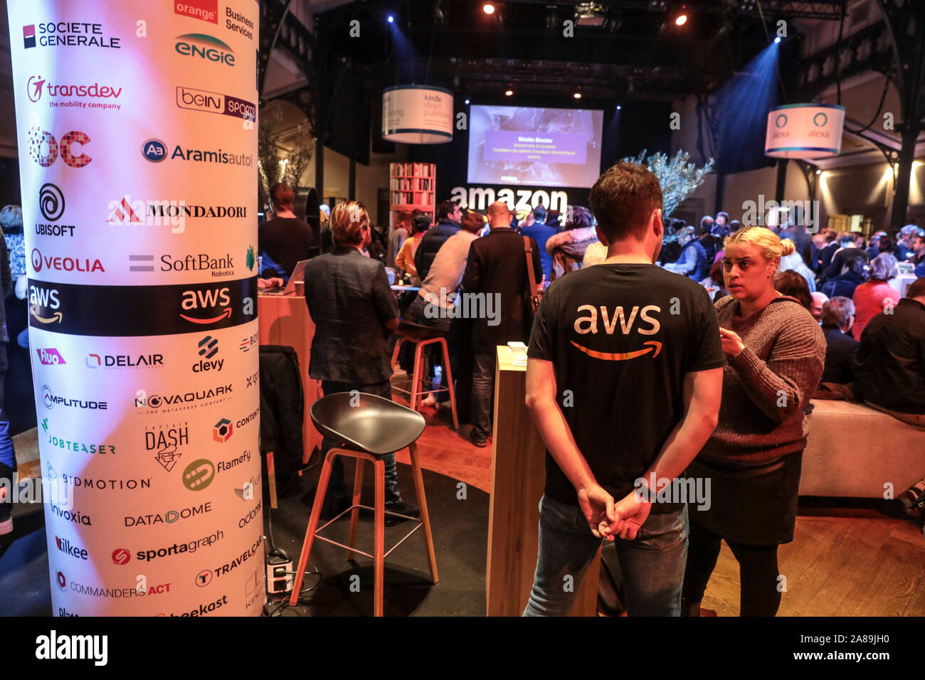 AMAZON ACADEMY PARIS Foto Stock