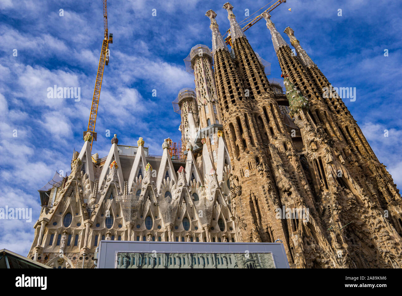 Chi Ha Costruito La Sagrada Familia La Familia Sagrada Cathedral Immagini e Fotos Stock - Alamy