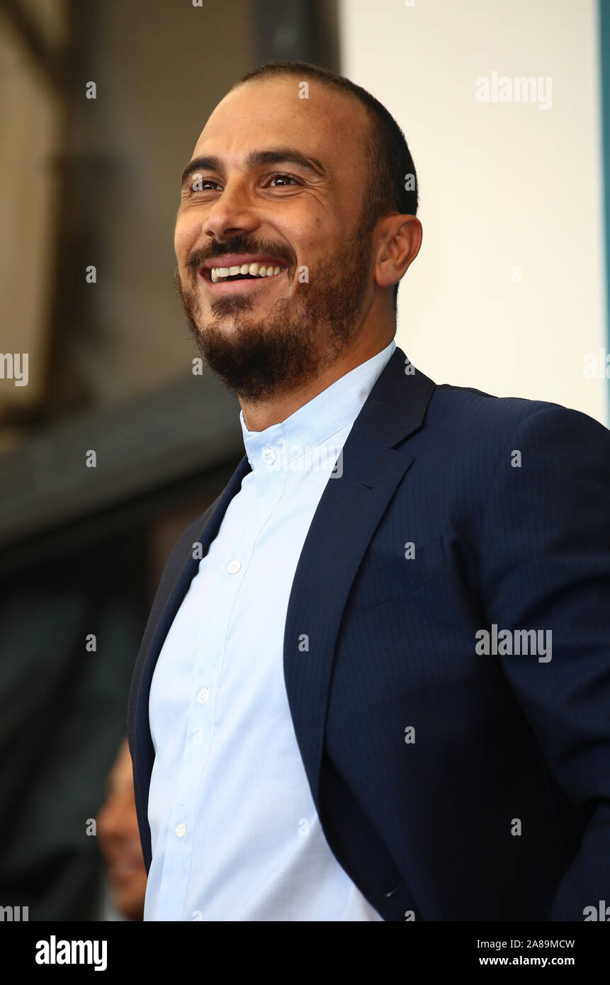 Venezia, Italia - 30 agosto 2019: Francesco Di Lev assiste 'Il dato ISTAT del Rione Sanita' photocall durante il 76° Festival del Cinema di Venezia Foto Stock