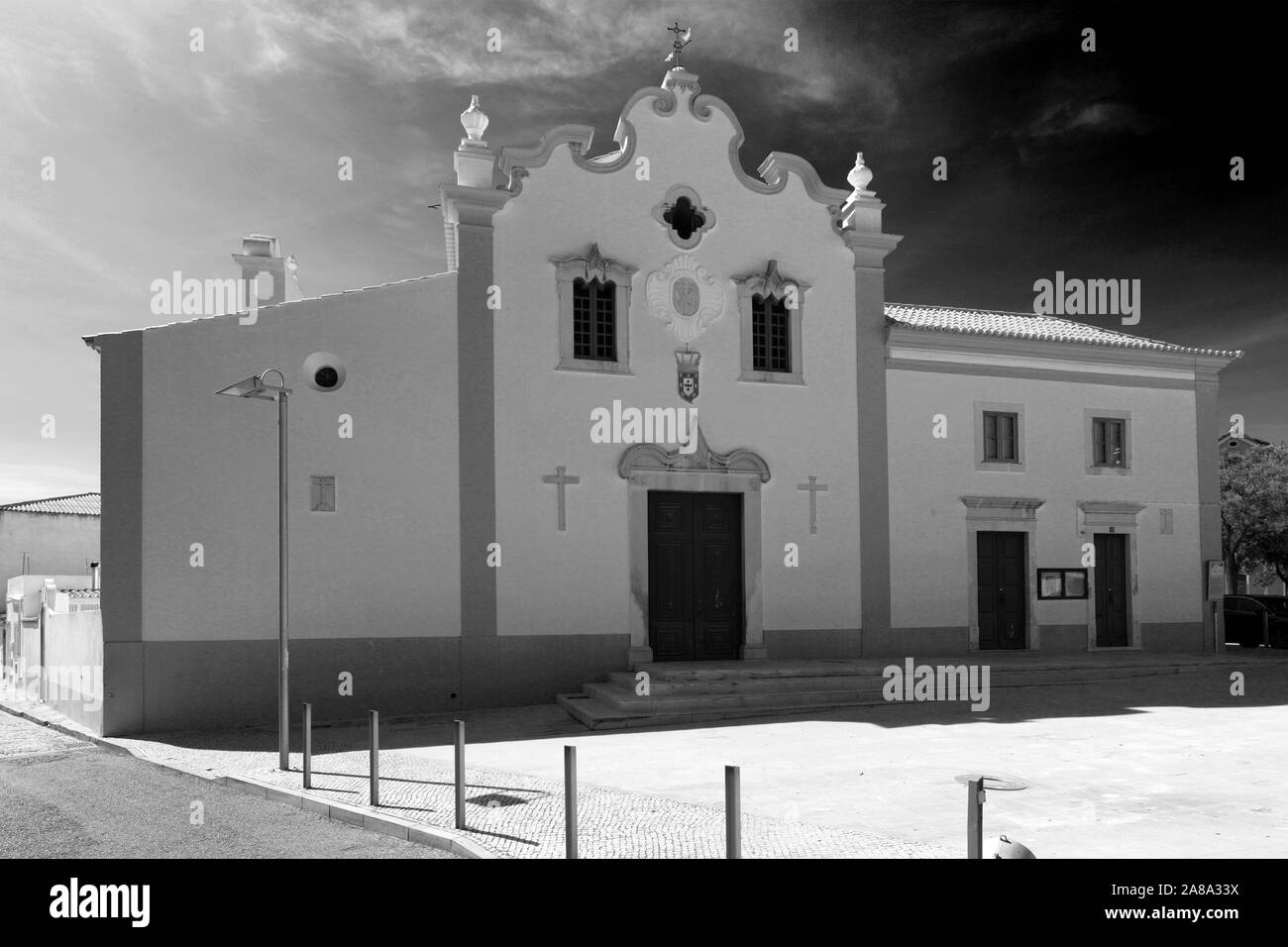 San Francesco Chiesa, Loulé town, Algarve, Portogallo, Europa Foto Stock
