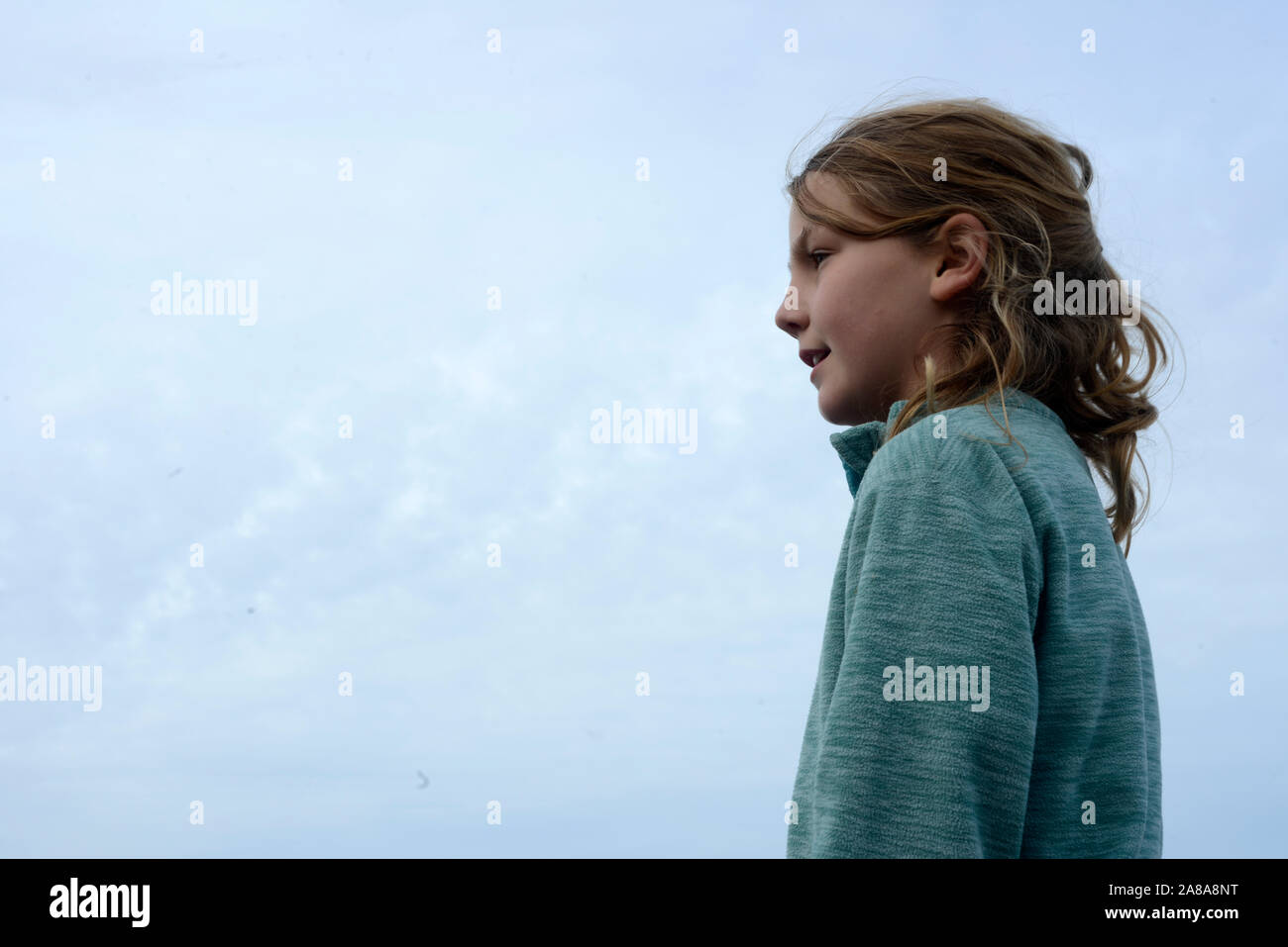 Bambino im Svezia Foto Stock