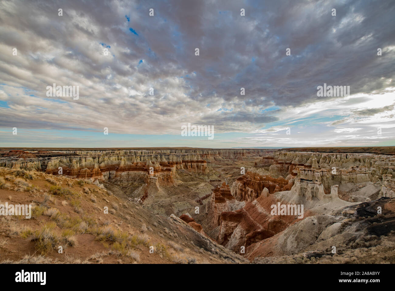 Miniera di carbone canyon parco tribale Navajo, Arizona sistema di canyon vicino a Tuba City Foto Stock
