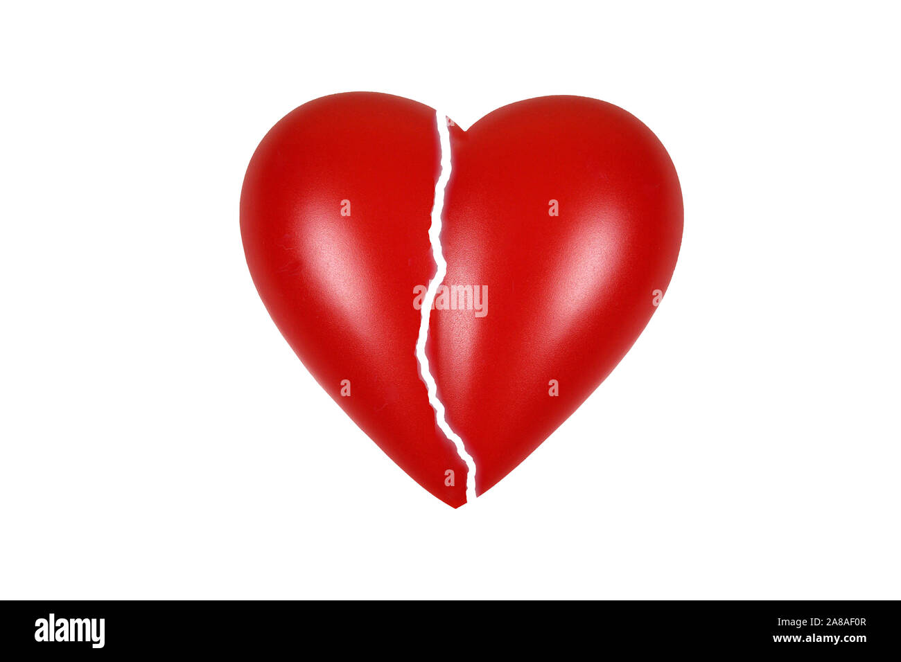 Rotes Herz, organo, Gesundheit, Körperteil, Gebrochenes Herz, Schmerz, Liebeskummer, Trauer, Geflicktes Herz, Pflaster, Reparatur, Repariertes Herz, Foto Stock