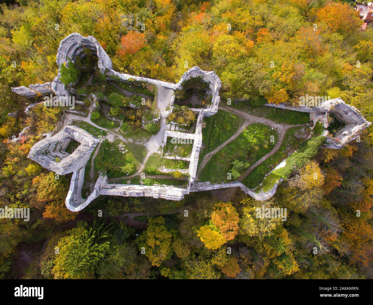 Samobor castello, Croazia. Foto Stock