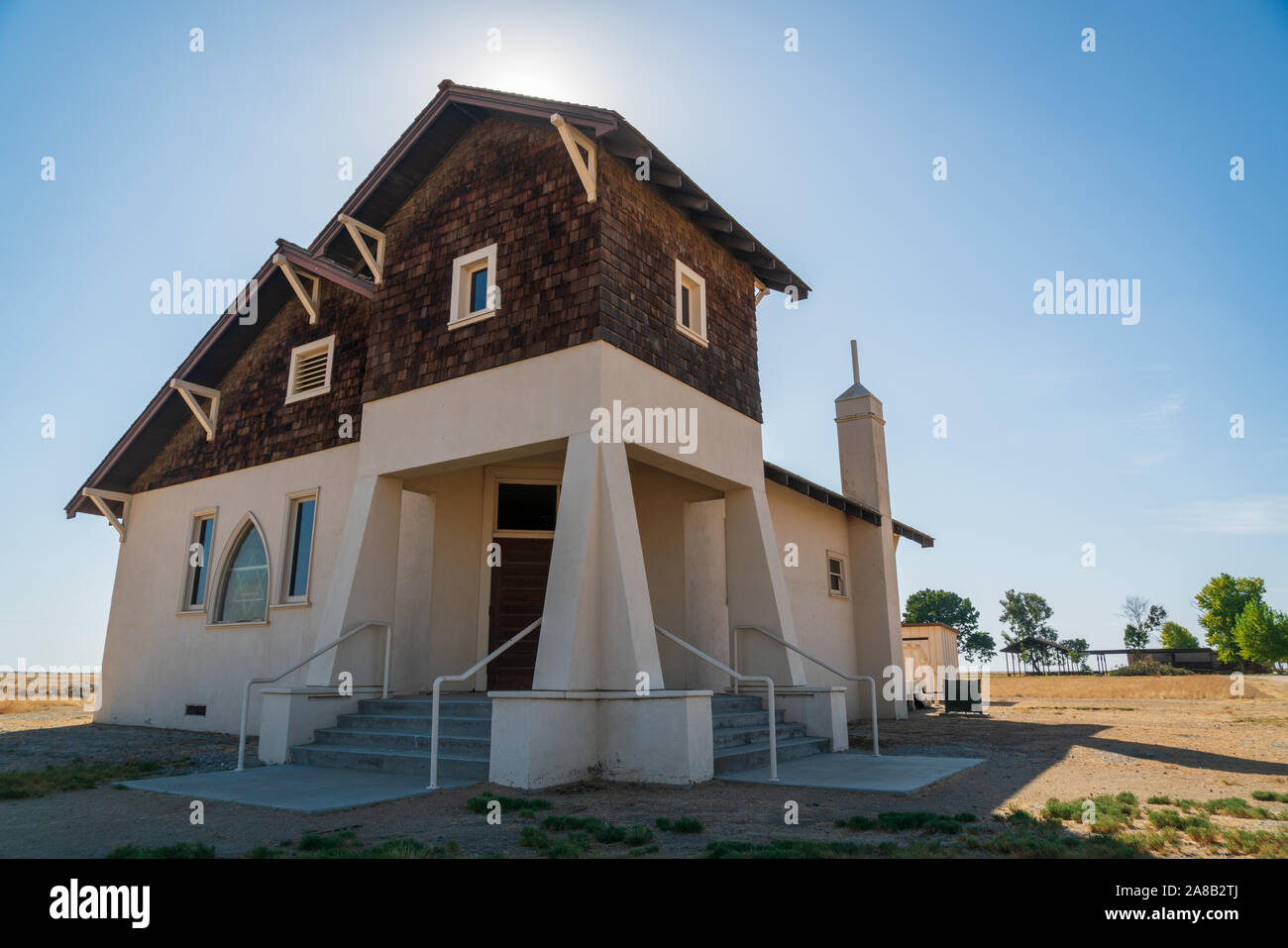 Il colonnello Allensworth State Historic Park Foto Stock