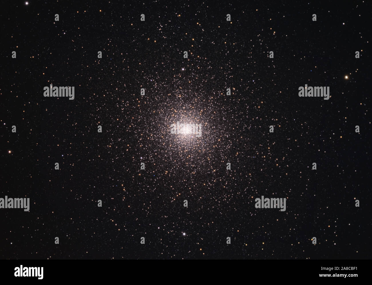 Il cluster globulari 47 Tucanae (NGC 104) nella costellazione Tucana Foto Stock