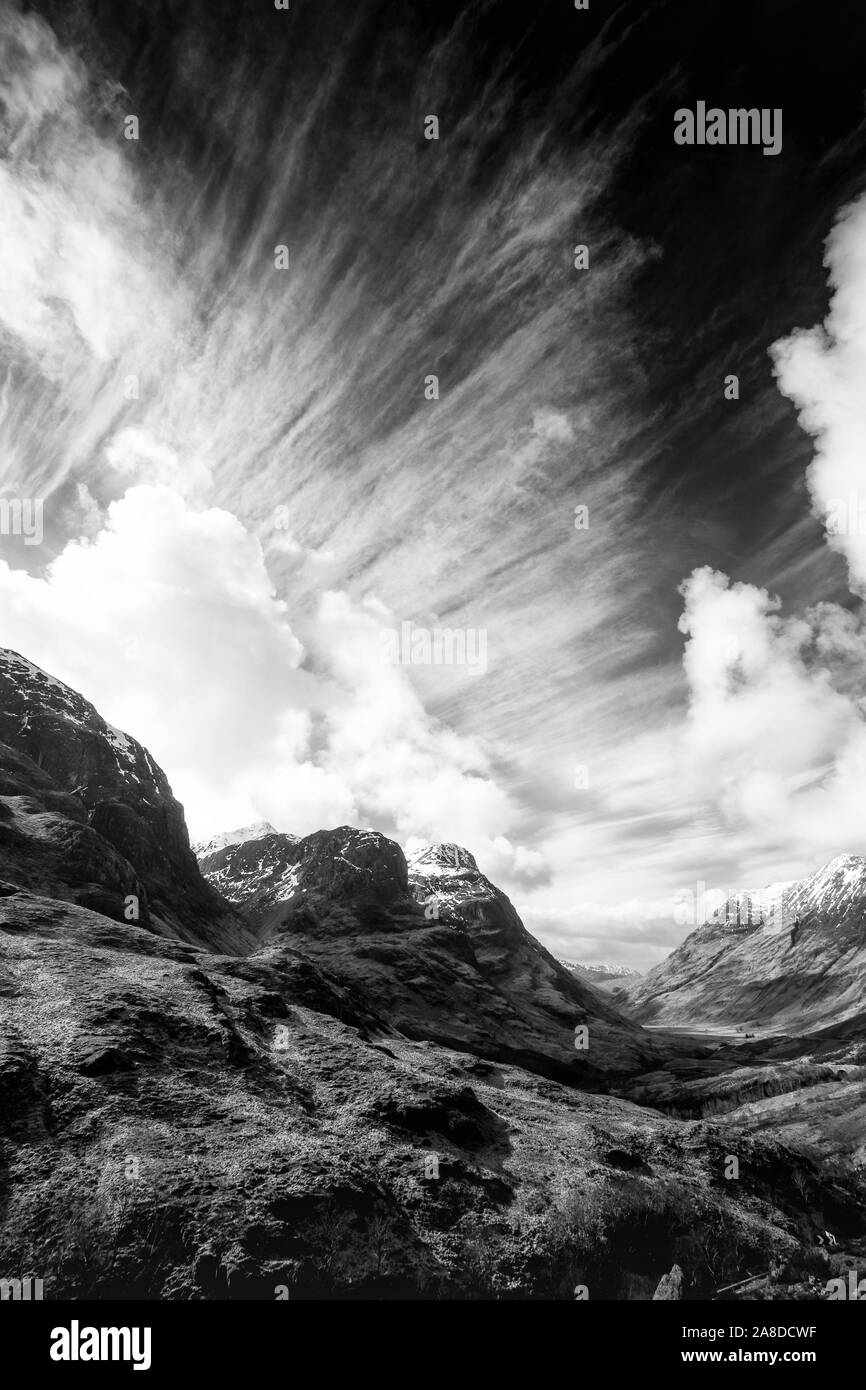 Glencoe, Scozia Foto Stock