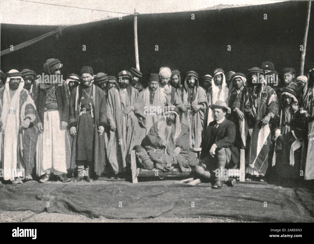 "Ibrahim Pascià', c1906-1913, (1915). Da "i califfi nell' ultimo patrimonio, una breve storia dell'Impero Turco" dal tenente-colonnello Sir Mark Sykes. [Macmillan &AMP; Co, London, 1915] Foto Stock