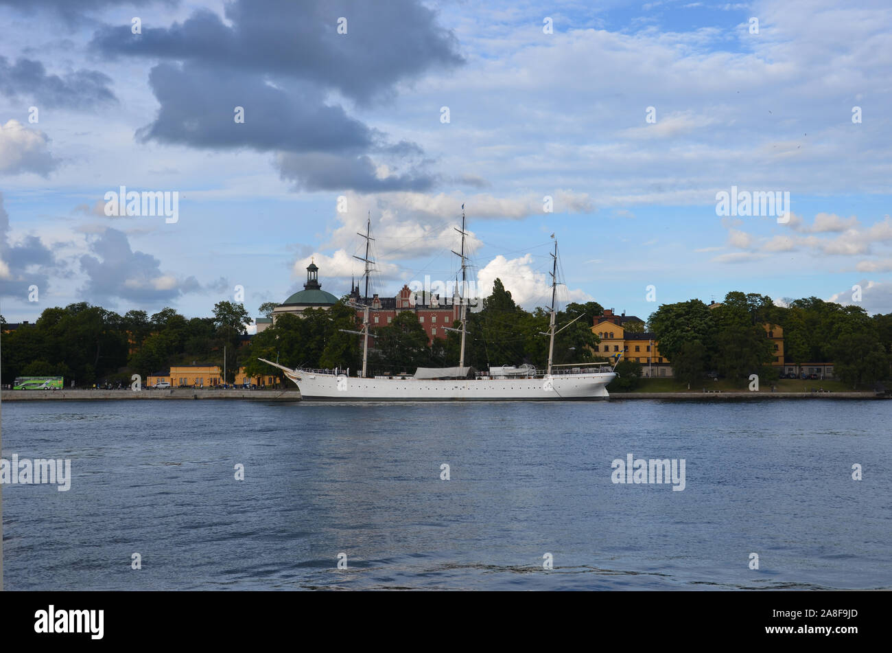 Af Chapman, Skeppsholmen, Stoccolma Foto Stock