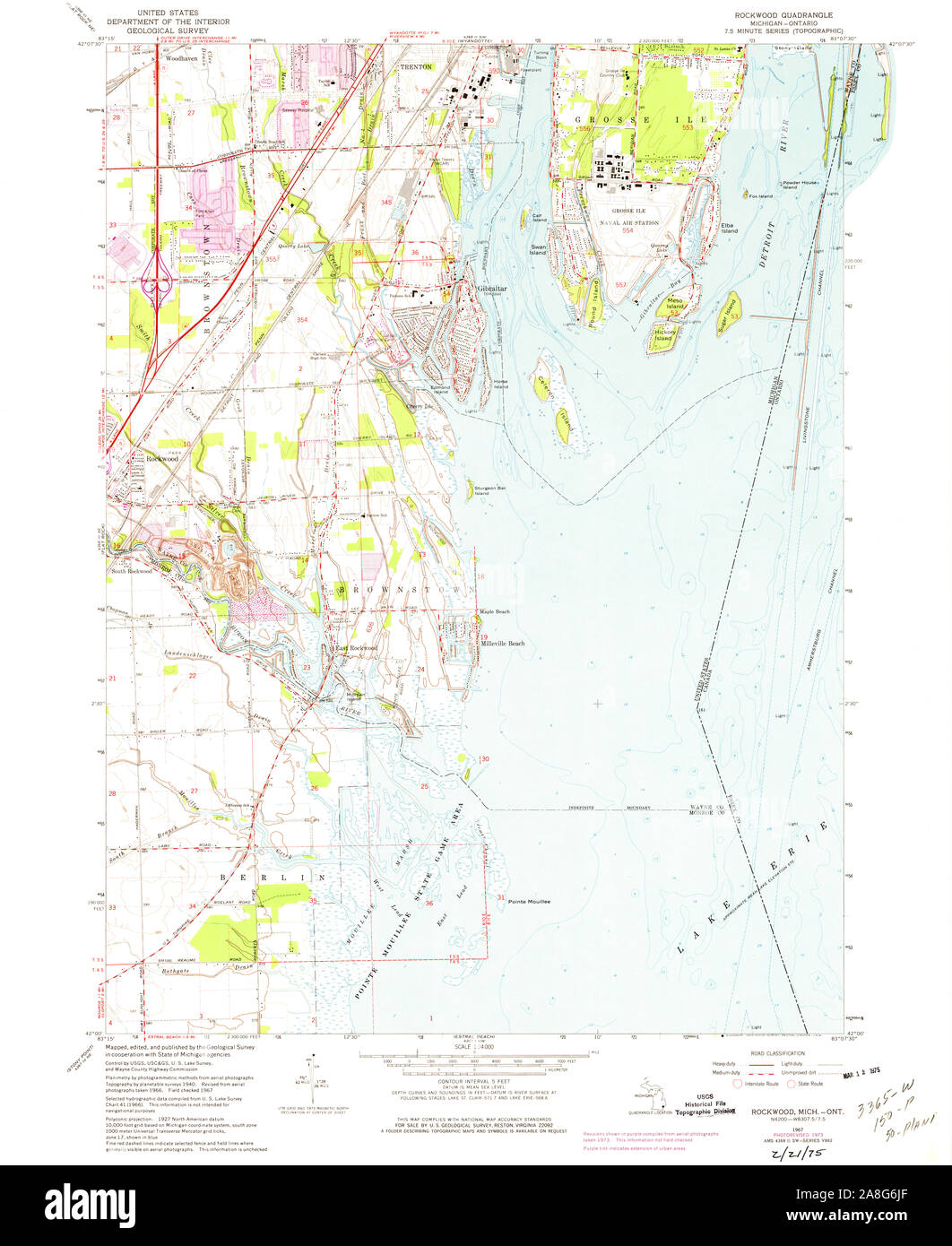 Mappa di rockwood Immagini senza sfondo e Foto Stock ritagliate - Alamy