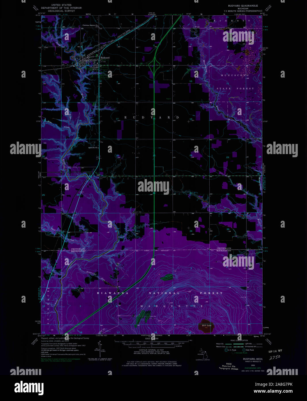 Mappa di rudyard immagini e fotografie stock ad alta risoluzione Alamy