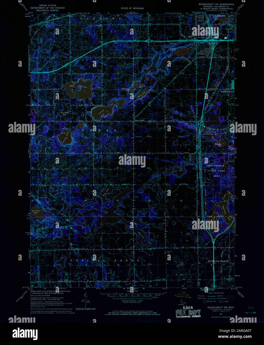 Mappa di schoolcraft immagini e fotografie stock ad alta risoluzione