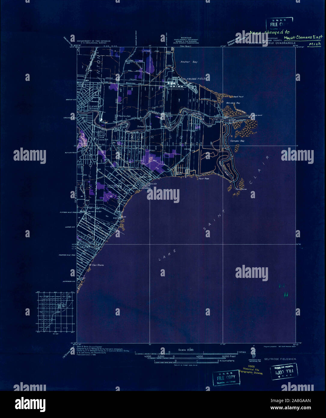 Selfridges Map Mappa di selfridge immagini e fotografie stock ad alta risoluzione - Alamy