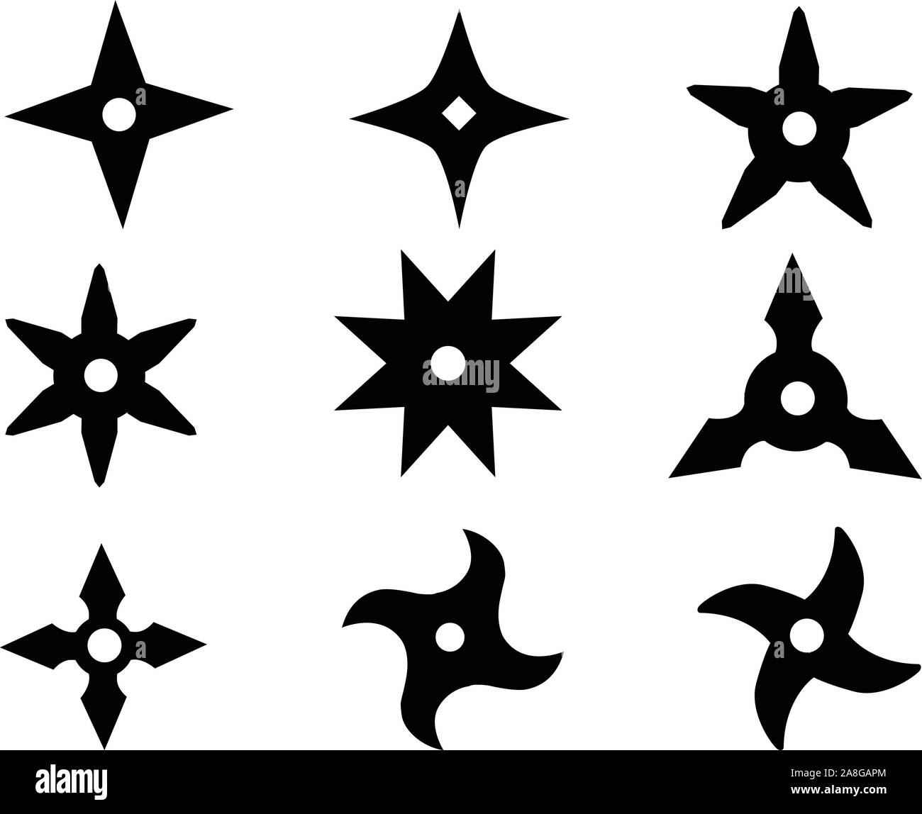 Stella ninja Immagini senza sfondo e Foto Stock ritagliate - Alamy